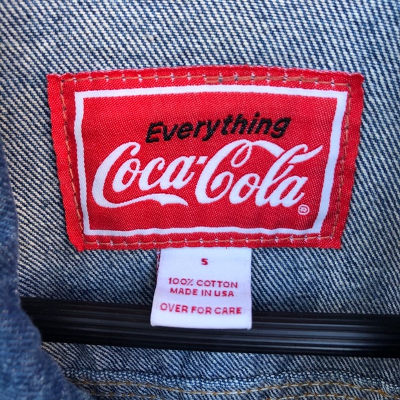 Vintage Coca-Cola denim jean jacket - Picture 4 of 4
